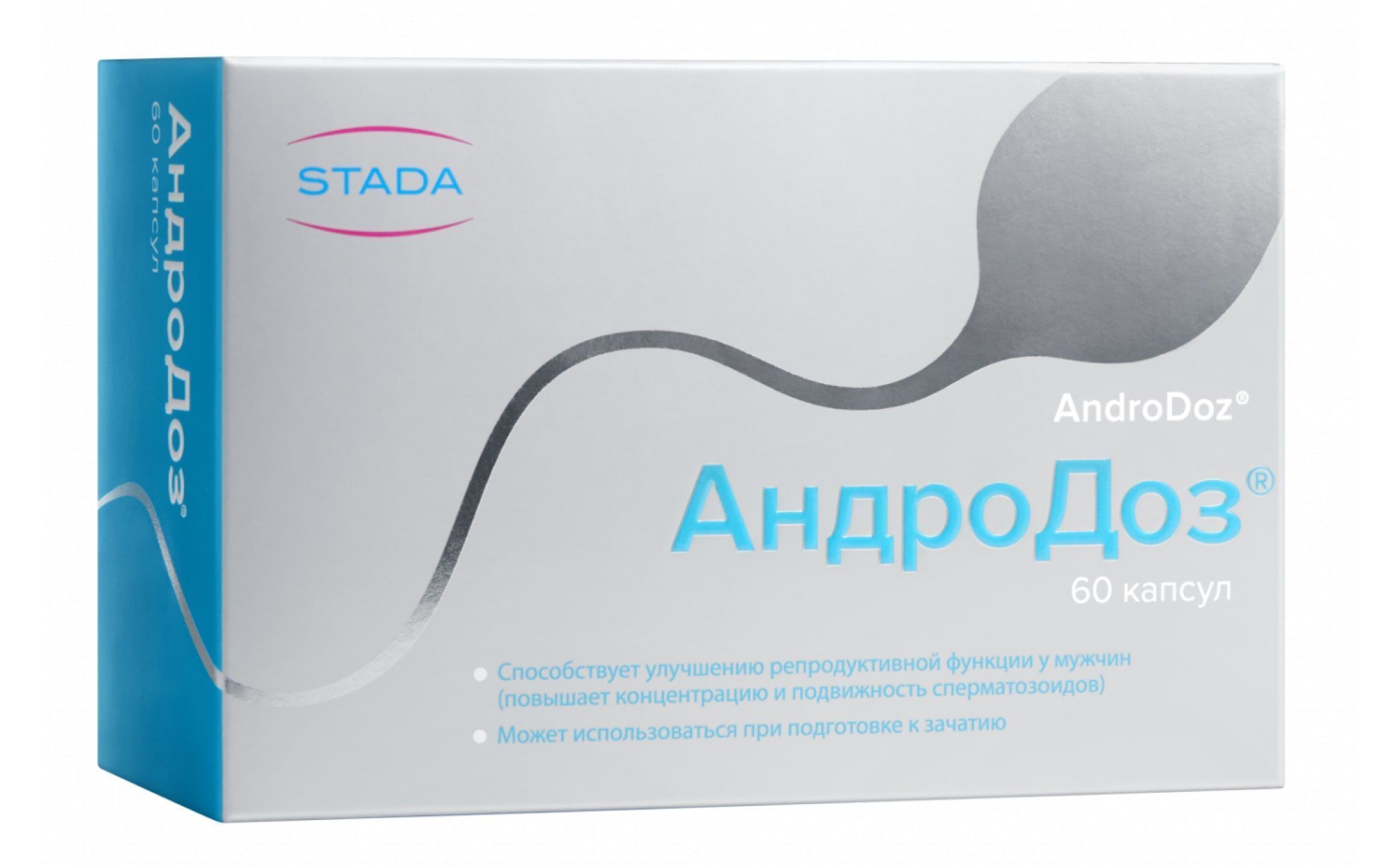 Препарат Сперотон для увеличения количества и подвижности сперматозоидов 5 г, 30 шт